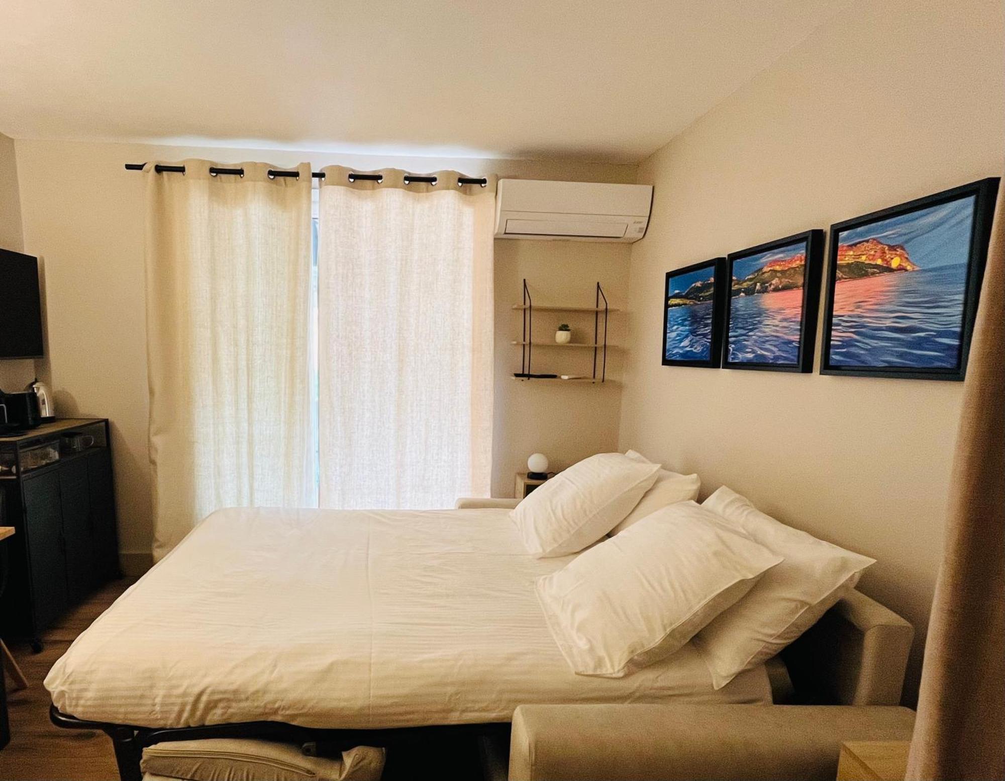 סן-סיר-סור-מר Studio Cosy En Bord De Mer מראה חיצוני תמונה